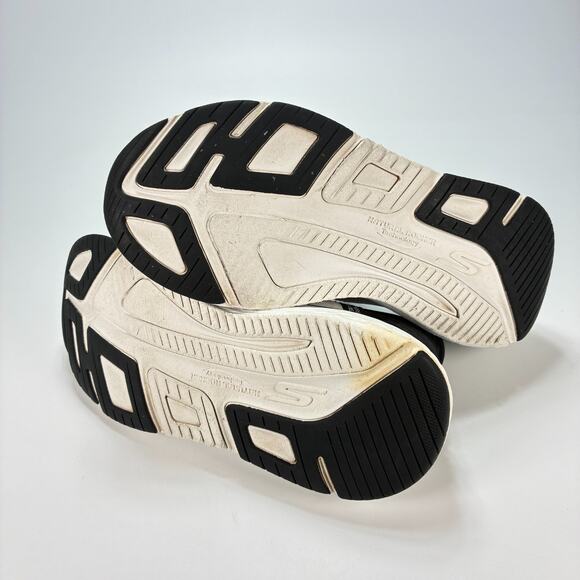 Skechers Max Cushioning Elite 2.0 White Black Running Shoes 129611 Womens Sz 8.5 - Picture 9 of 12